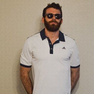 Adidas White Climacool Polo